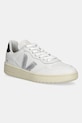 Veja sneakers din piele V-90 mic de statură alb VD2020910A