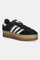 adidas Originals sneakersy Gazelle Bold skóra zamszowa czarny JS3907
