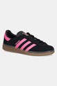 adidas Originals sneakersy skórzane Muenchen W niska czarny JS4000