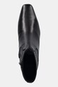 Nokwol botki skórzane Dusty Black Nappa czarny Dusty.Black.Nappa