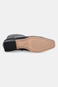 Nokwol botki skórzane Dusty Black Nappa Dusty.Black.Nappa czarny