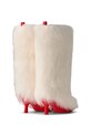 Obuwie UGG kozaki x Ambush Fur Heel 1176810.WHRD biały