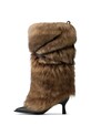 UGG kozaki x Ambush Fur Heel brązowy 1176810.BRN