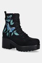 Koi Footwear botki słupek niebieski Butterfly.Dune
