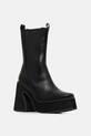 Koi Footwear stivaletti chelsea block heel nero GT3