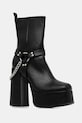 Koi Footwear botine Natron peste 8 cm negru Natron