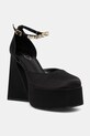 Koi Footwear decolletè tessile nero Gilda.Satin