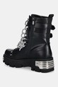 Scarpe Koi Footwear stivaletti alla caviglia Shackled.Shadows nero