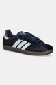 adidas Originals leather sneakers Samba OG W grain leather navy JS3934