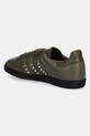 Obuwie adidas Originals sneakersy skórzane Samba OG W JR8870 zielony