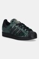adidas Originals sneakersy skórzane Superstar II W niska zielony JP8159