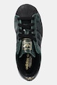 Шкіряні кросівки adidas Originals Superstar II W зелений JP8159