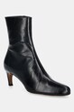 Proenza Schouler botki skórzane Uma nieocieplane czarny SH254082.C008WC.001
