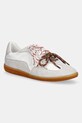 Nokwol sneakersy skórzane August skóra zamszowa szary August.White.Sheep