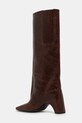 Obuwie Coperni kozaki skórzane Bridge Boot COPSH03F6064 brązowy
