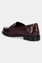 Obuwie Clarks Originals mokasyny skórzane Straven Edge 26184847 bordowy