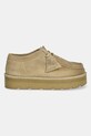Clarks Originals półbuty zamszowe Meare Walla 26183785 beżowy AW25