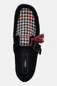 Clarks Originals mocasini Wallabee T Bar negru 26183811