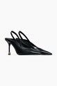 Vanda Novak szpilki skórzane Milly Milly.Deep.Black czarny AW25