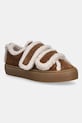 Замшеві кросівки Inuikii Shearling Low Velcro інші коричневий 1001.001.0231.150