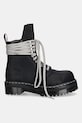 Кожени кубинки Rick Owens DRKSHDW x Dr. Martens Quad Sole Steel Toe Boot DW02E6813.9001 черен AW25