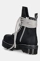 Обувки Кожени кубинки Rick Owens DRKSHDW x Dr. Martens Quad Sole Steel Toe Boot DW02E6813.9001 черен