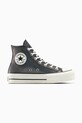 Converse trampki Chuck Taylor All Star Lift platforma szary A14519C