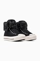 Converse trampki Chuck Taylor All Star Star Fold Over Lift A15229C czarny AW25