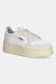 AUTRY sneakersy skórzane Platform platforma biały A1UNPTLWTA01