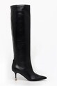 Кожени ботуши Vanda Novak Kaja Deep Black гладка кожа черен Kaja.Deep.Black