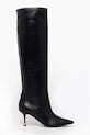 Кожени ботуши Vanda Novak Kaja Deep Black гладка кожа черен Kaja.Deep.Black
