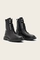 AllSaints workery skórzane Escher Lace Up Boot W084FD czarny AW25