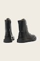Obuwie AllSaints workery skórzane Escher Lace Up Boot W084FD czarny