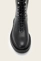 AllSaints workery skórzane Escher Lace Up Boot W084FD czarny