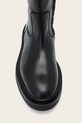AllSaints kozaki skórzane Escher Rider Boot czarny W083FD