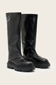 AllSaints kozaki skórzane Maxie Boot W064FD czarny AW25