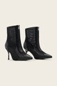 AllSaints botki Natasha Mesh Boot W076FD czarny AW25