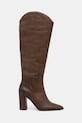 Steve Madden kozaki skórzane Bixby 11004834.336 brązowy AW25