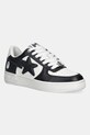 A Bathing Ape sneakersy skórzane BAPE STA #3 niska czarny 1L30291304