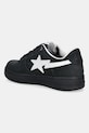 Obuwie A Bathing Ape sneakersy skórzane BAPE STA #4 1L30291309 czarny