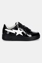 Kožne tenisice A Bathing Ape BAPE STA #1 001FWL802301L crna AW25