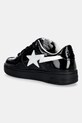 Obuwie A Bathing Ape sneakersy skórzane BAPE STA #1 001FWL802301L czarny