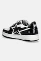 Obuwie A Bathing Ape sneakersy skórzane BAPE STA ICON #1 001FWL802305L czarny