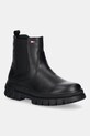 Tommy Hilfiger sztyblety dziecięce imitacja skóry licowej czarny T3A5.34047.35.40