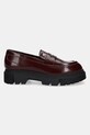 Calvin Klein Jeans mokasyny dziecięce V4A4.83130.35.49 bordowy AW25