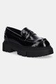 Calvin Klein Jeans mokasyny dziecięce imitacja skóry licowej czarny V4A4.83130.30.34
