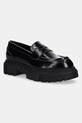 Calvin Klein Jeans mokasyny dziecięce imitacja skóry licowej czarny V4A4.83130.35.39