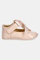 Elisabetta Franchi buty skórzane niemowlęce F0A3.E0315 różowy AW25