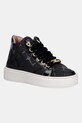 Elisabetta Franchi sneakersy dziecięce imitacja skóry licowej czarny F1A9.E0336