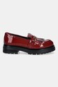 Elisabetta Franchi gyerek mokaszin F4A4.E0400 burgundia AW25